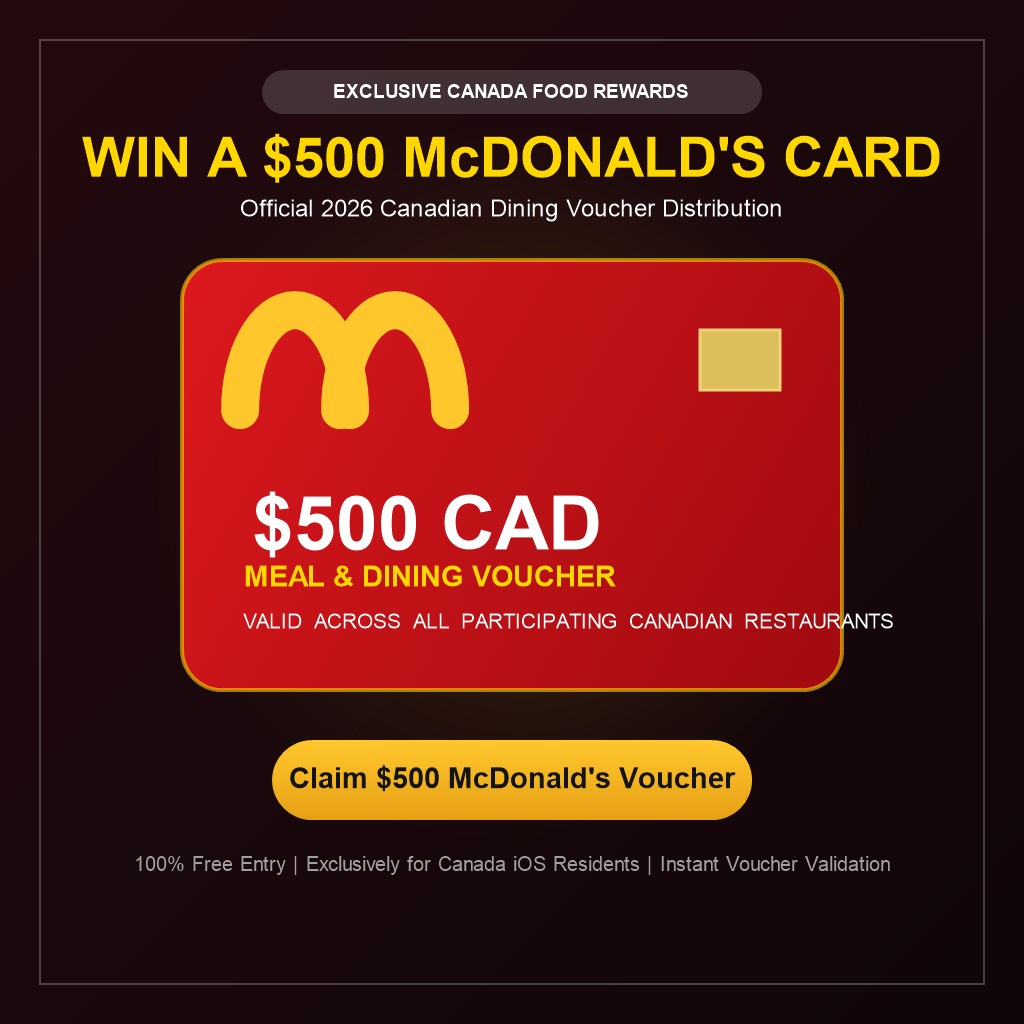 Win a $500 McDonald's Gift Card! - Official Canada Rewards Portal